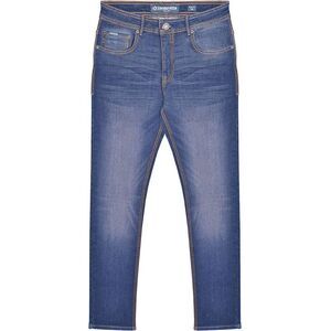 Lambretta Mens Stafford Slim Jeans / Mid Blue